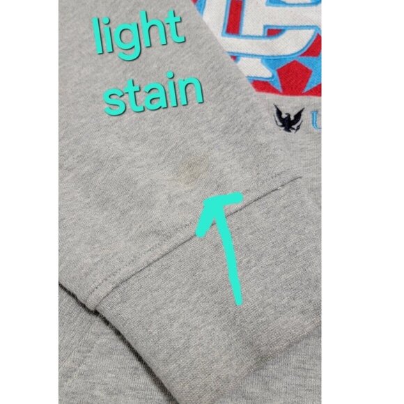 Born Fly Womens Gray Pullover Hoodie Streetwear Sweatshirt Long‎ Sleeve Size 3X - Picture 2 of 10